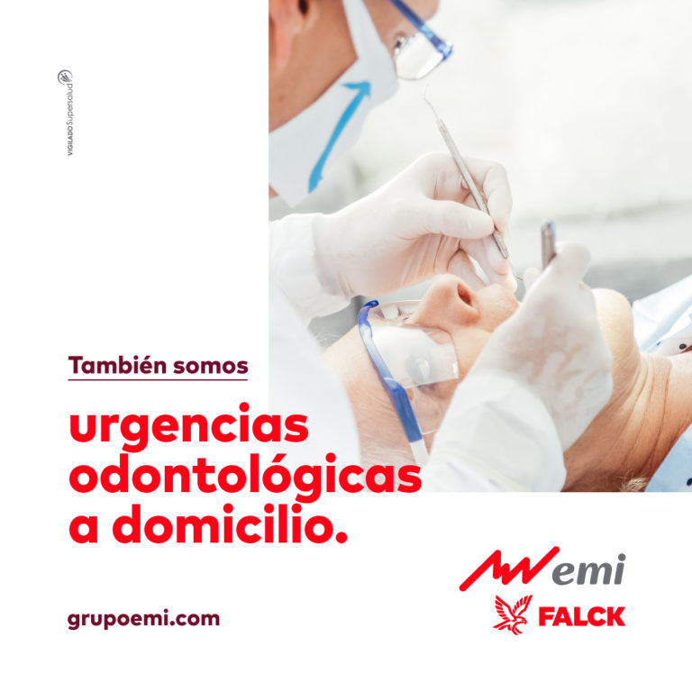 Urgencias odontológicas a domicilio